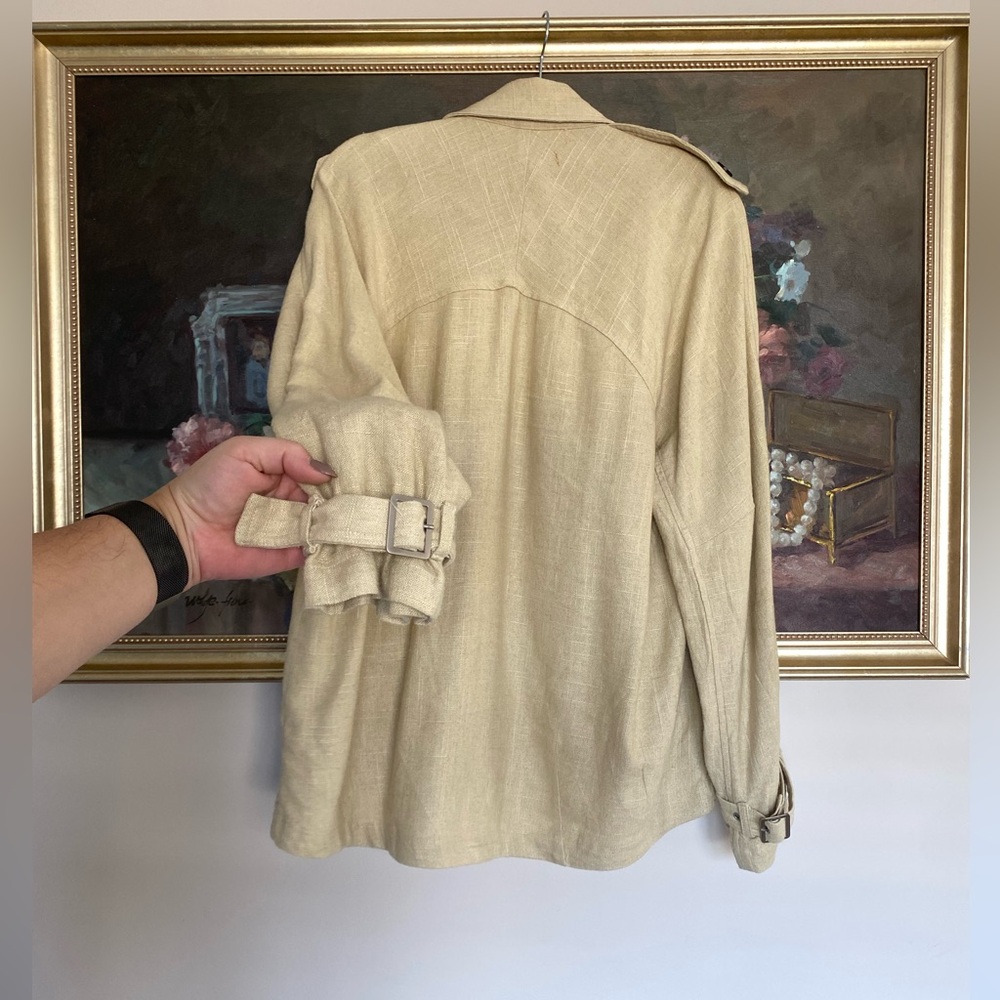 Linen blazer - Picture 3 of 4